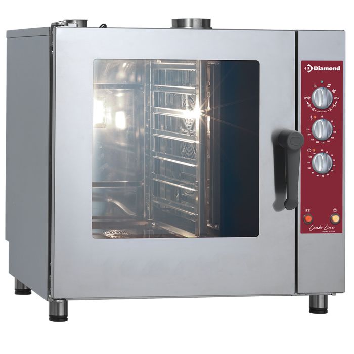 Gas Ofen Dampf/Konvektion 7x GN 1/1 - DGV-711/P-1