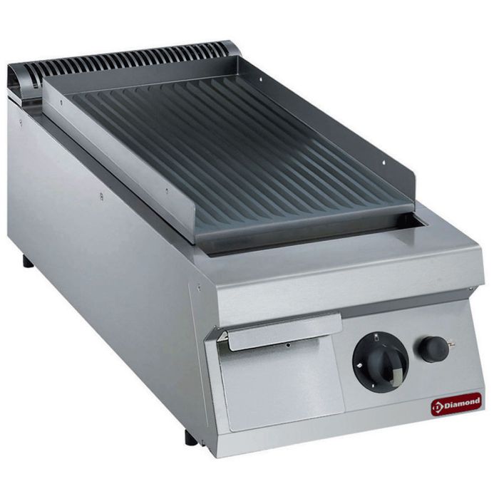 Gas Grillplatte gerillt -TOP- - G22/PR4T-NE-1