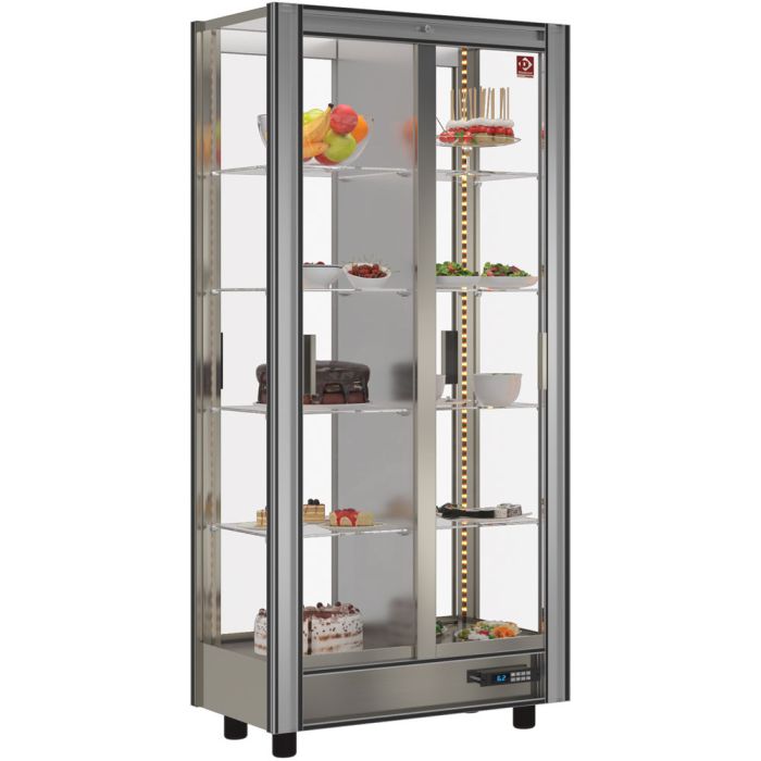 Gastronomie Kühlvitrine Lt. 530 - durchgehend - anpassbar - GGN-1/TR-R2-1