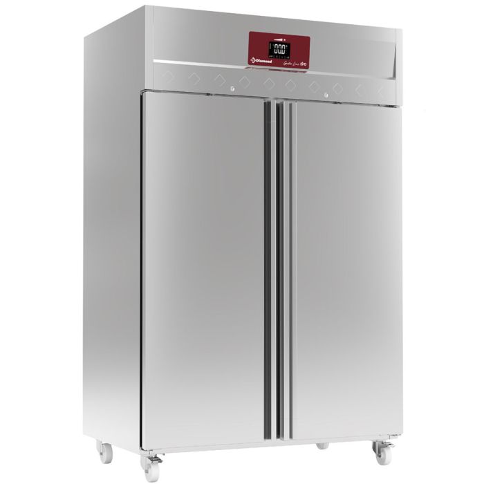 Umluftgefrierschrank 1400 Liter, 2 Türen GN 2/1, Auf Rädern - IE140/R9-1