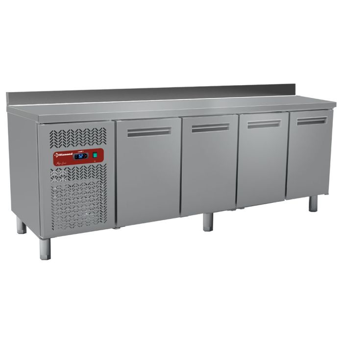 Kühltisch, Umluft, 4 Türen GN 1/1 (550 Lit.) - MR4/R2-BA-1