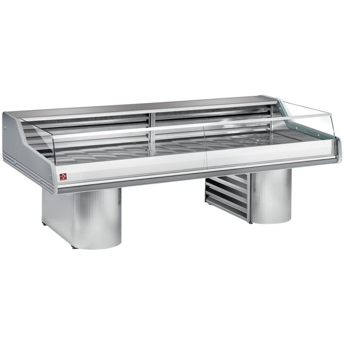 Kühltheke mit Glas für "Self-Service", auf Sockel - SG20BS/A1-R2-1