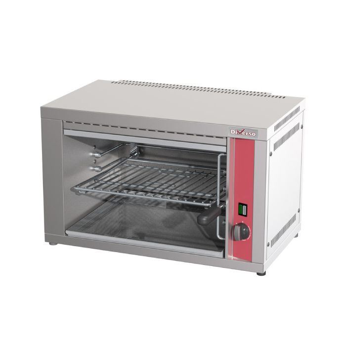 Elektro-Salamander mit verstellbarem Grillhebel-1