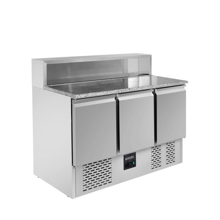 EASYLINE Pizza-Saladette 700 / 3-fach - mit 3 Türen-1