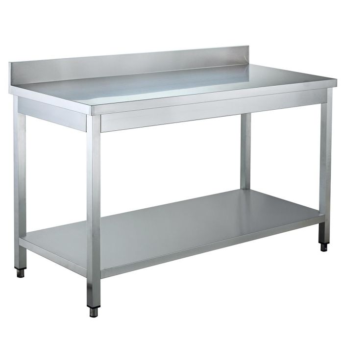 EASYLINE Arbeitstisch 600 / mit Grundboden & Aufkantung B:1600-1