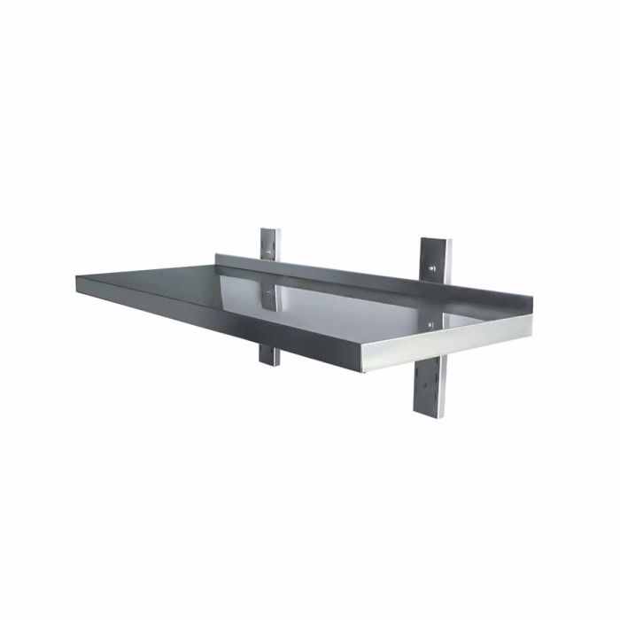 EASYLINE Wandbord 400 inkl. Konsolen zur Wandbefestigung / 1 Etage B:1400-1