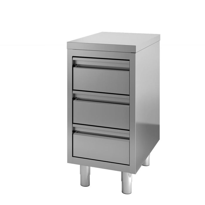TOPLINE Schubladenschrank 600 / 3 Schubladen B:400-1