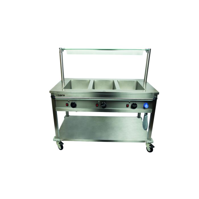 SARO Bain Marie Trolley BTS-2-1