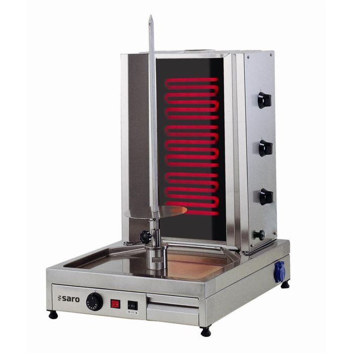 SARO Döner- / Gyrosgrill Elektro für 40kg Fleisch ED3-1
