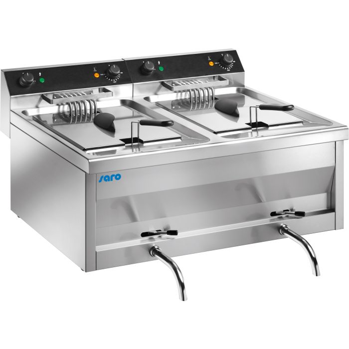 SARO Fritteuse Tischmodell GASTROLINE 12+12V-1