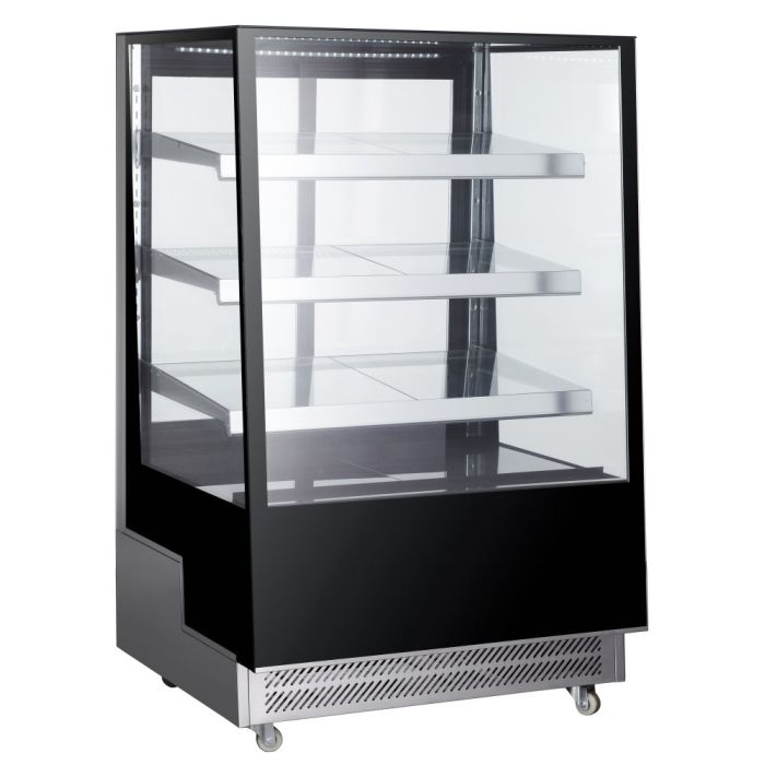 Kühlvitrine mit 3 geneigten Regalen-1