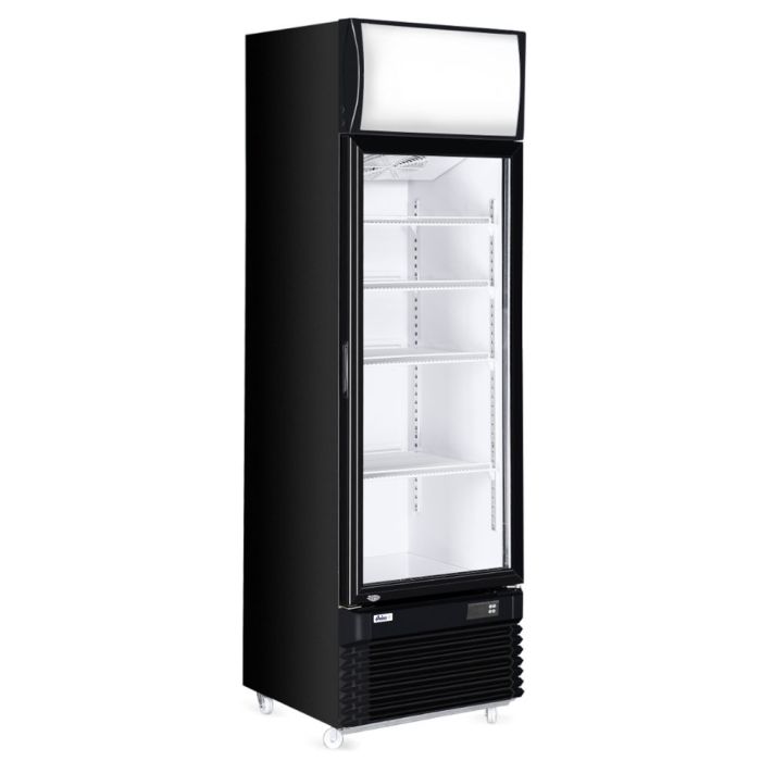 Kühlschrank 313L mit einer Glastür-1