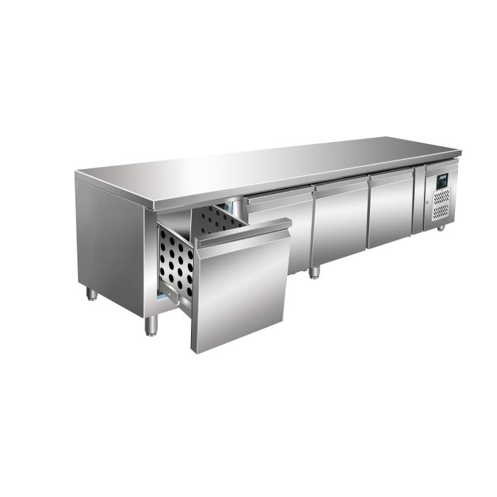 SARO Unterbaukühltisch mit Schubladen Modell UGN 4100 TN-4S-1