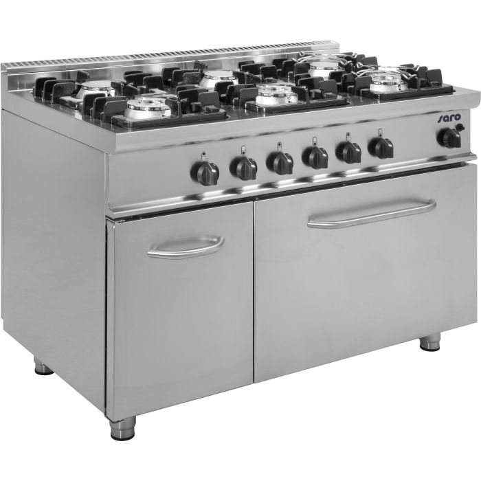 SARO Gasherd mit Gasbackofen Modell E7/KUPG6LN-1