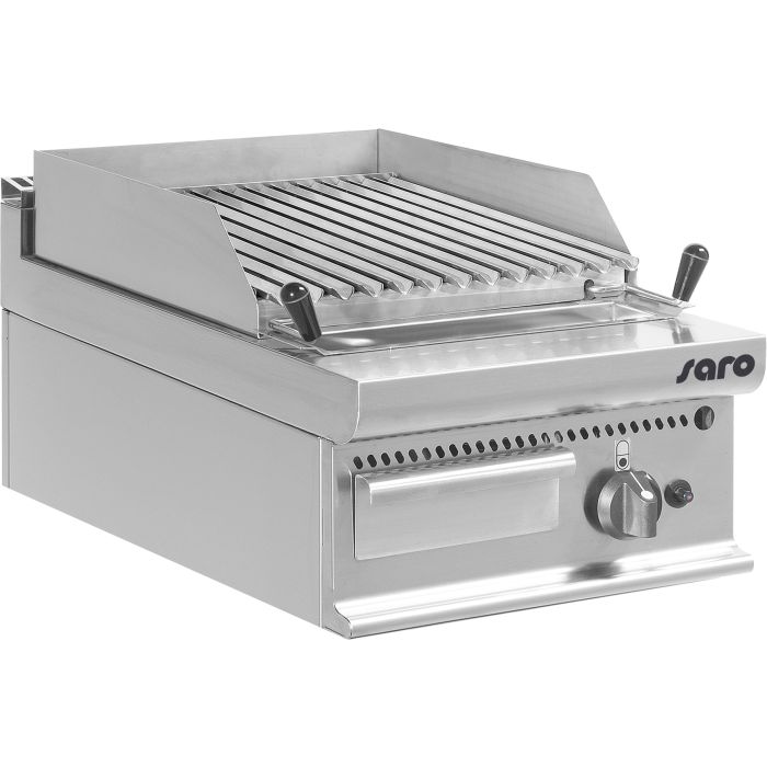 SARO Gas-Lavasteingrill Tischmodell E7/BS1BB-1