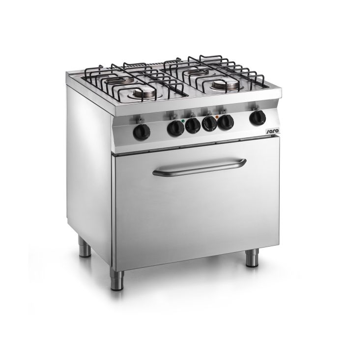 SARO Fast-Serie Gasherd mit Elektrobackofen Modell F7/FUG4LE-1