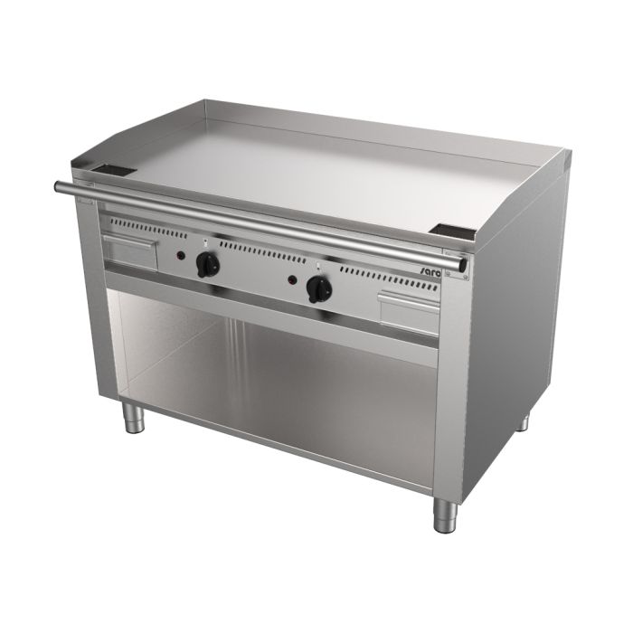 SARO Gas-Teppanyakigrill mit offenem Unterbau Modell TED2/120 G-1