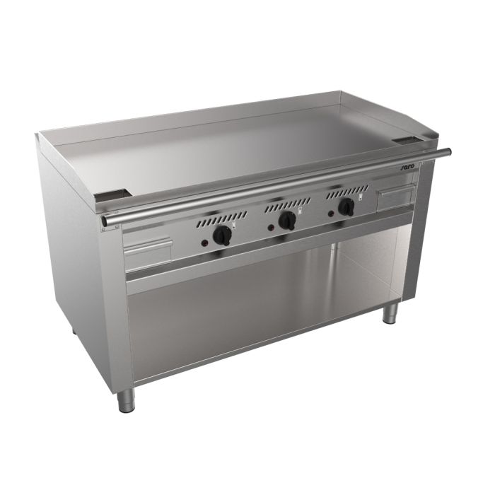 SARO Gas-Teppanyakigrill mit offenem Unterbau Modell TED3/140 G-1