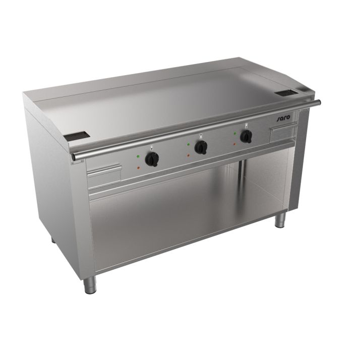 SARO Elektro-Teppanyakigrill mit offenem Unterbau Modell TED3/140 E-1