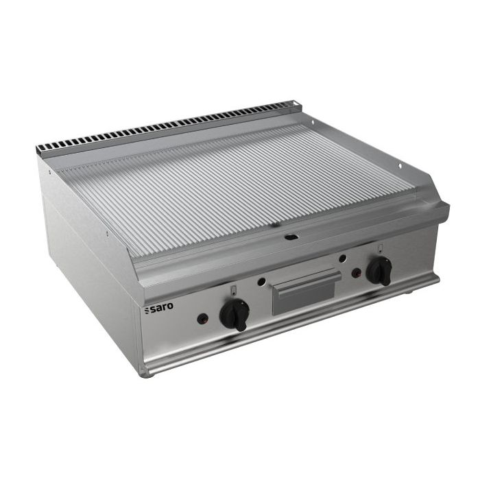 SARO Gas-Griddleplatte Tischmodell E7/KTG2BBR-1
