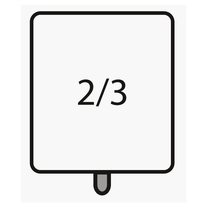 SARO E7/CPCEXD Nudelkorb: 2/3 GN-1