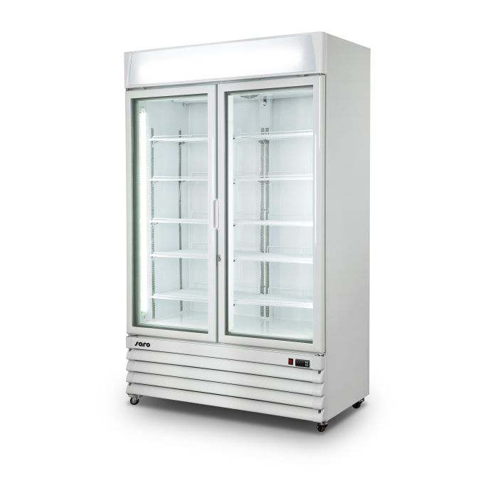 SARO Tiefkühlschrank mit Glastür - 2-türig Modell D 800-1