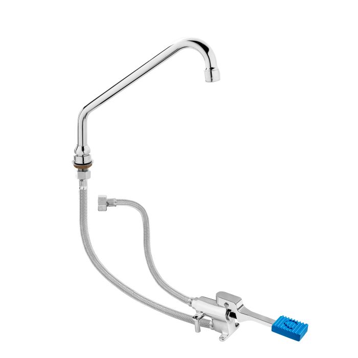 SARO Armatur mit Fußpedal - Kaltwasser Set Modell NICOLE-1