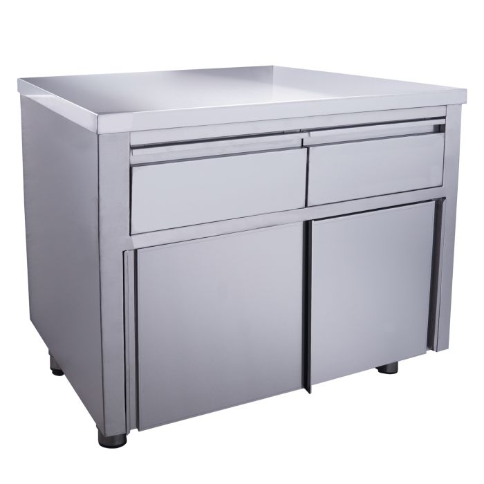 SARO Schiebetürenschrank - 2 Schubladen 1000X700mm-1