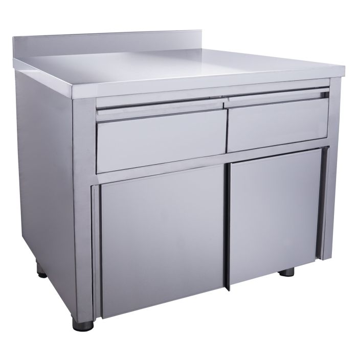 SARO Schiebetürenschrank - 2 Schub 1000X700mmAufkantung-1