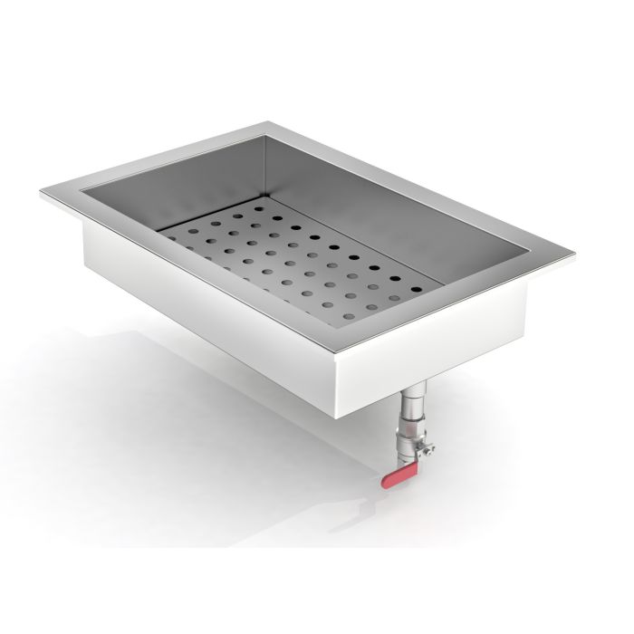 GEMAHLENES EIS BEHÄLTER EINBAU 1/1 GN-4