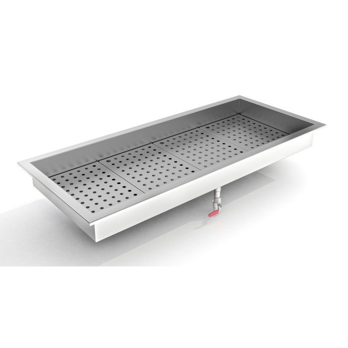 GEMAHLENES EIS BEHÄLTER EINBAU 4/1 GN-5