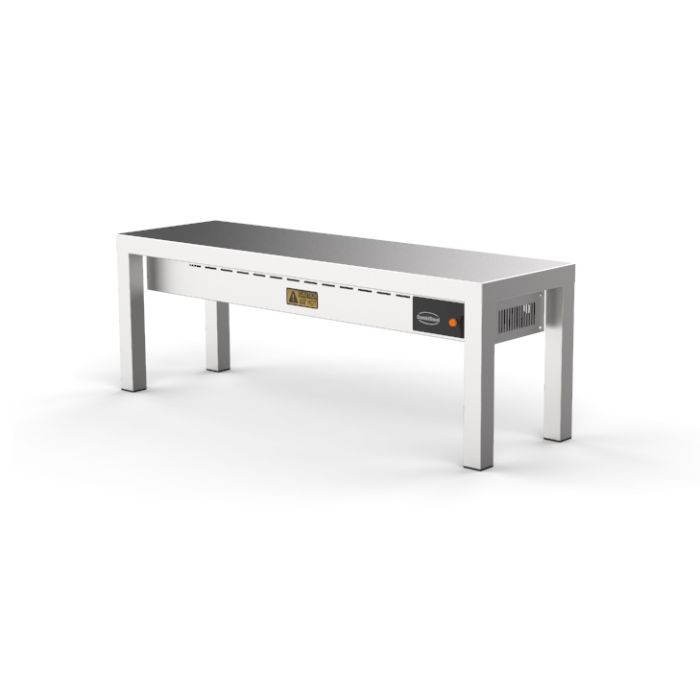 AUFSATZBORD KERAMISCH BEHEIZT 1 STUFIG 1200  3 HEATERS OF 250W-3