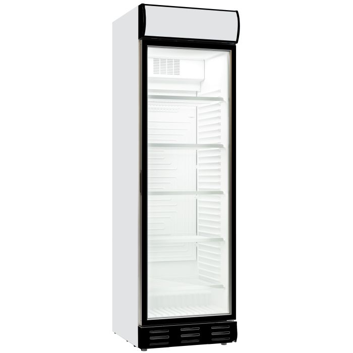 Getränkekühlschrank / Kühlschrank mit Glastür 382 Liter-1