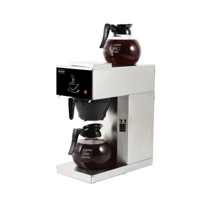 KAFFEEMASCHINE INKL. 2 KAFFEEKANNE AUS GLAS 1.8L-1