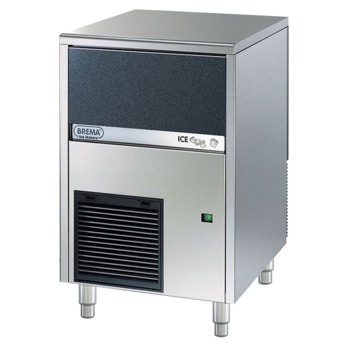 BREMA Eiswürfelbereiter wassergekühlt, 33kg/24h, Abmessung 500 x 580 x 690 mm (BxTxH)-1