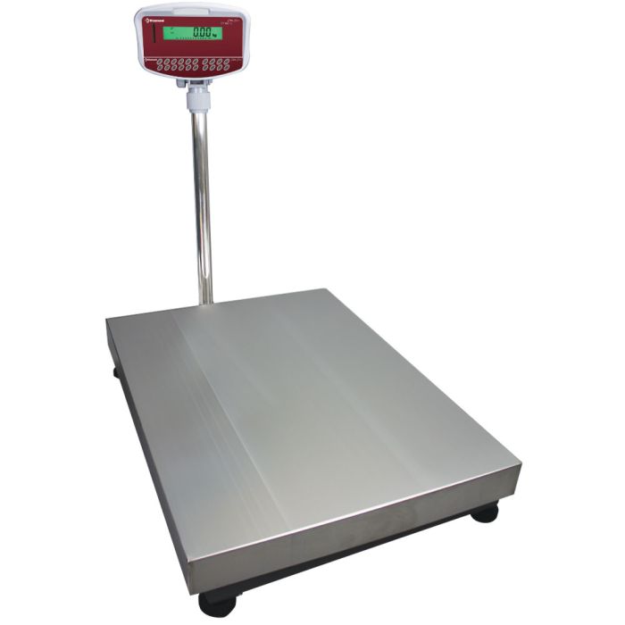 Elektronische Edelstahl-Wippe mit Säule, 300Kg x 20g - BSC/300-20-1