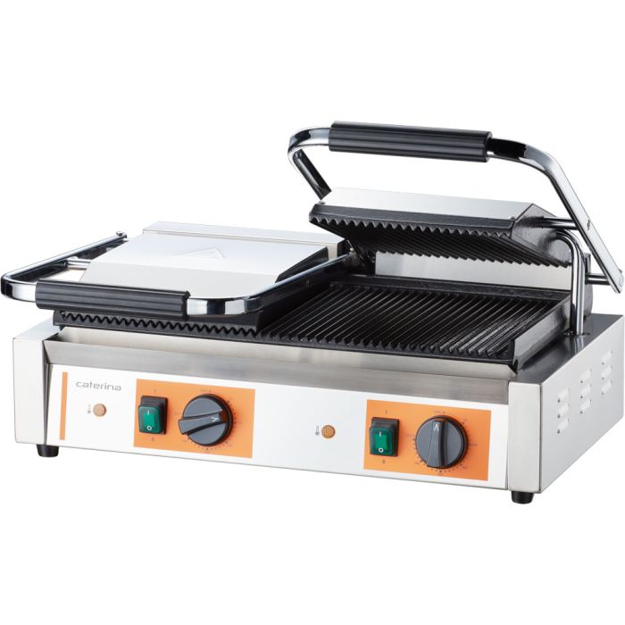 Doppel-Kontaktgrill CATERINA, 570x360x200 mm (BxTxH), 3,6 kW-1