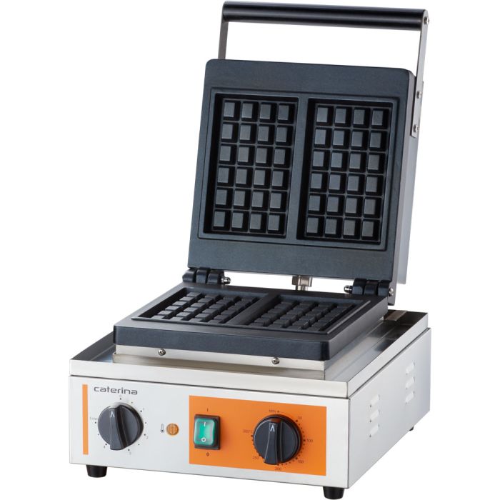 Waffeleiesen CATERINA, antihaftbeschichtete Platte, 320x380x240 mm, 1,5 kW 230 V-1