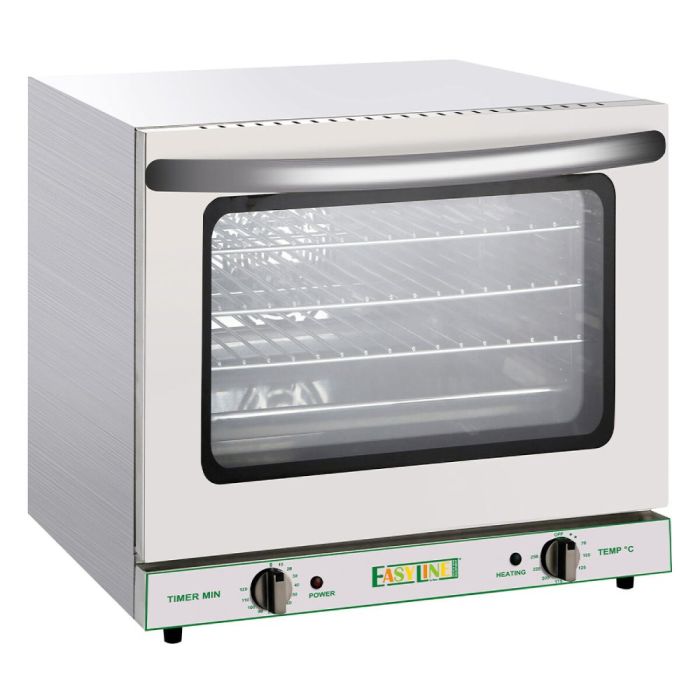 EASYLINE Heißluftofen mit 4 Einschüben BT 450 x 330 mm / 66 Liter-1