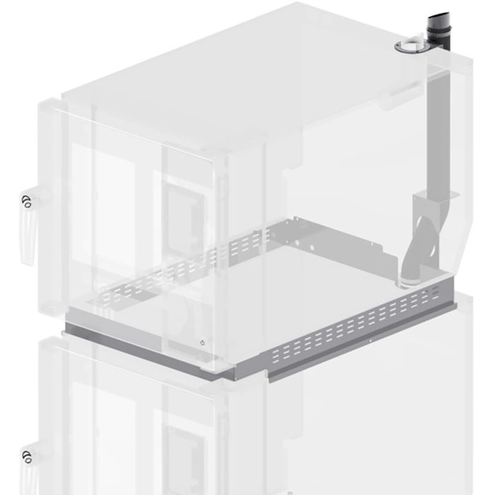 Verbindungsrahmen für Elektro-Kombidämpfer Stalgast GN1/1-1