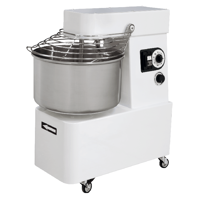 Teigmaschine / Teigknetmaschine - stufenlos - Kesselvolumen: 32 Liter / 25 kg Teig / IBV30-1