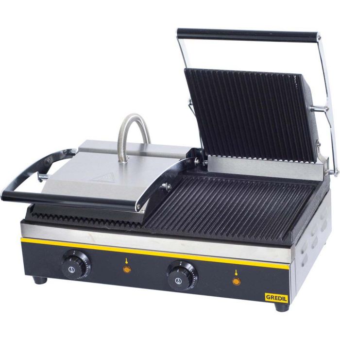 GREDIL Kontaktgrill, doppelt, Abmessung 525 x 325 x 200 mm (BxTxH)-1