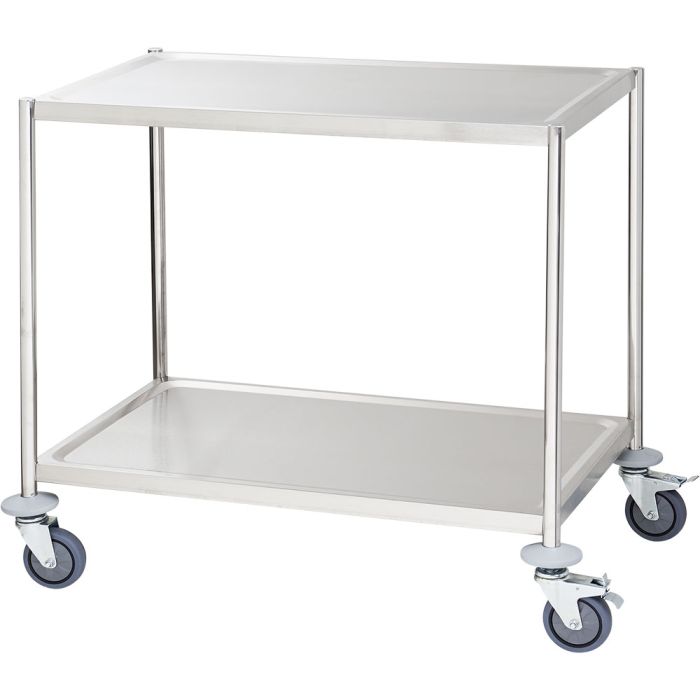 Servierwagen mit drei Borden a 800x500 mm, ohne Griff-1