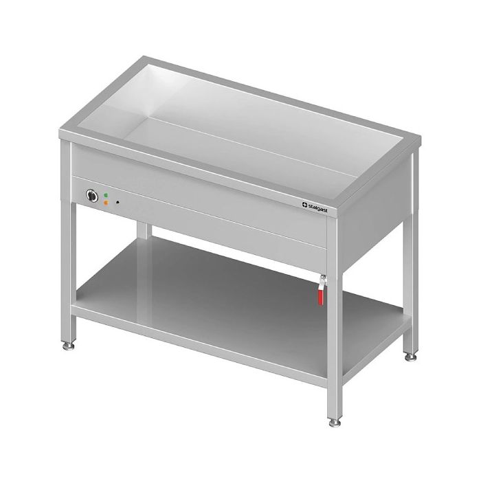 Bain-Marie Standgerät mit einem Becken, für 3x GN1/1085x600x850 mm-1