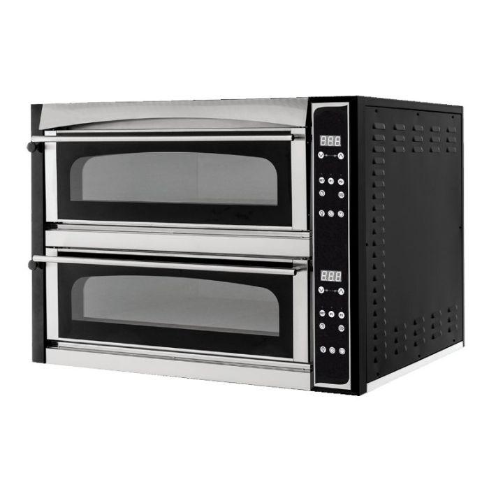 Pizzaofen Master Vollschamott digital - 2 Kammern / Master44DTOP-2