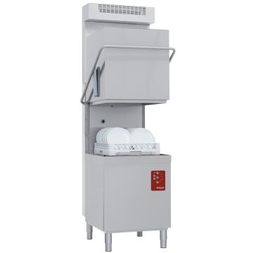 Haubenspülmaschine, Körbe 500x500 mm + Dampfkondensator-Wärmerückgewinnung - D26/6B-RC