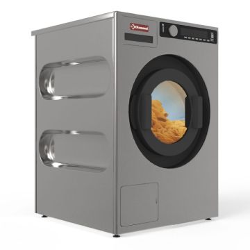 Waschmaschine 8 kg "Edelstahl-Titanium", mit Ablaufpumpe - ML80-NP