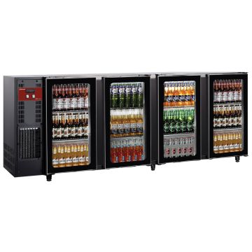 Flaschenkühlschrank 4 Glastüren, 783 Liter - TAVT/4G-R2