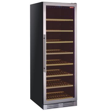 Weinkühlschrank, Edelstahltür, 470 Lt., - SCHWARZ - WCB/38-T1