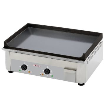 Elektro Tischgrill, doppelt, emaillierte